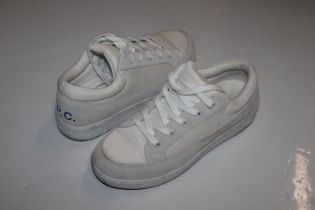 A pair of A P C sneakers, approx. size 38 and thre