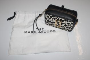 A Marc Jacobs pony skin small evening bag with gil