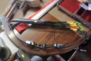 An Archery Supplies Direct compound bow and a quan