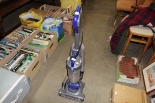 A Russell Hobbs Athena upright cylinder vacuum cle