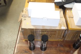 A box of as new Tarctic rechargeable blenders