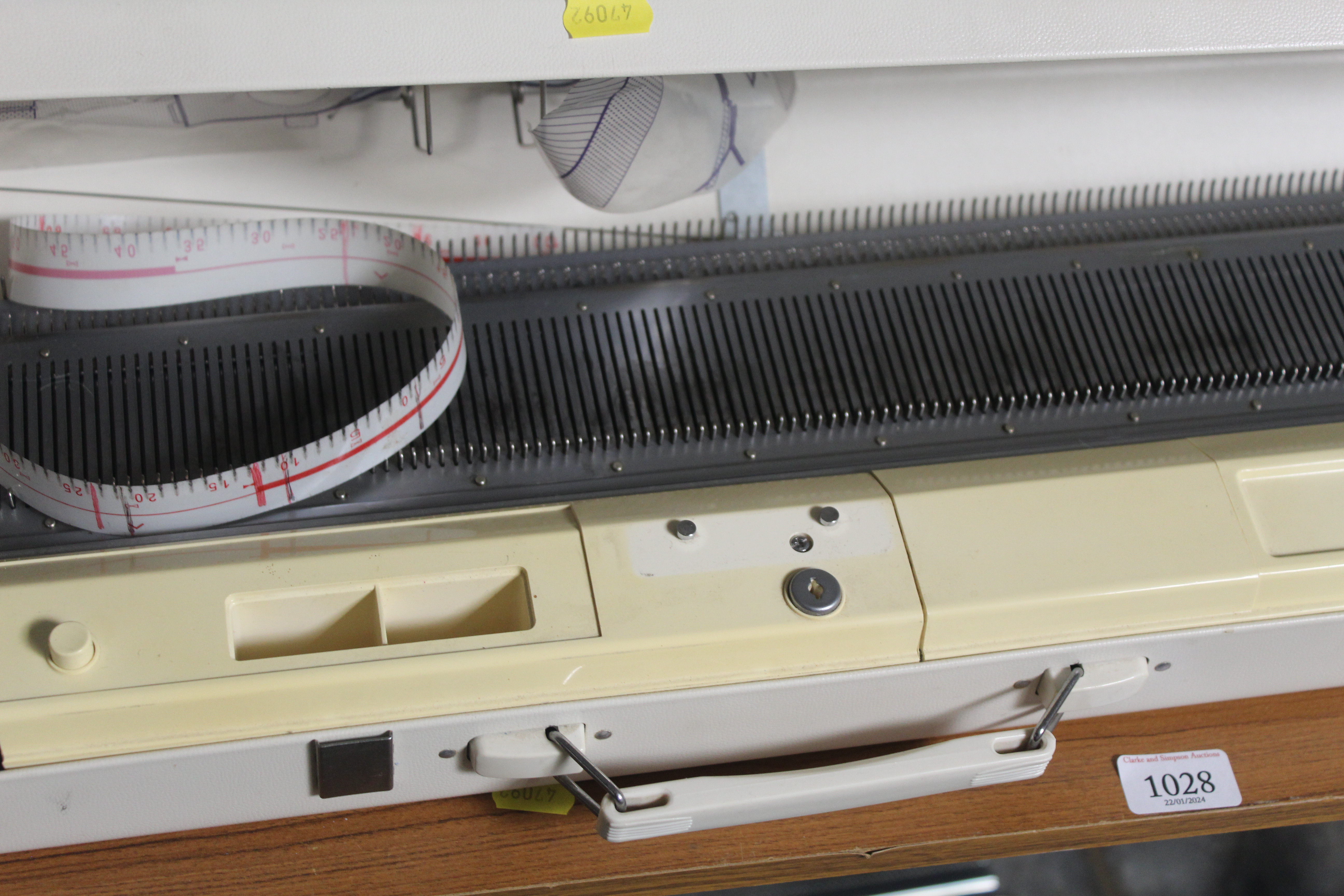 A Brother KH-836 knitting machine and stand togeth - Image 3 of 3