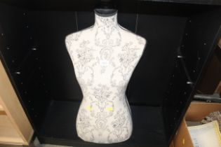 A tailors dress dummy