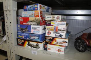 A quantity of various models to include Airfix, Ma