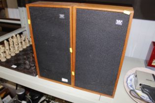 A pair of Wharfedale Linton II passive loud speakers