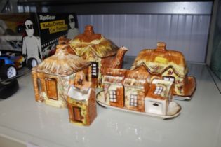 A collection of Price Kensington cottage ware