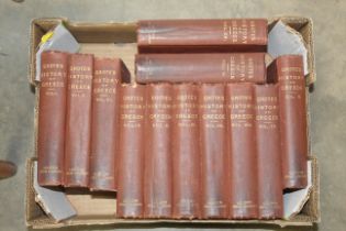 A collection of twelve consecutive volumes of Grot