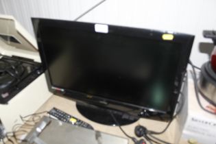 A Technika 21.6" LCD TV with integrated DVD player