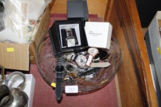 A boxed Hamnett wristwatch, a boxed Poole's Boutiq