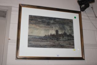 Cavendish Morton, framed and glazed mixed media st