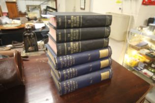 Three volumes of the Encyclopaedia of Erotic liter