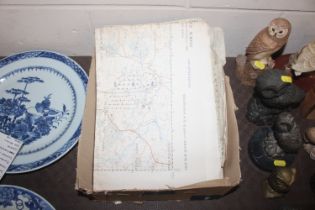 A box containing approx. 32 War Office Edition fol