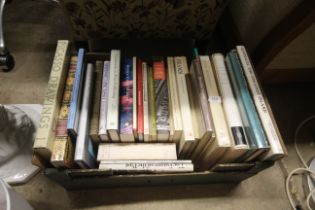 A quantity of art related books
