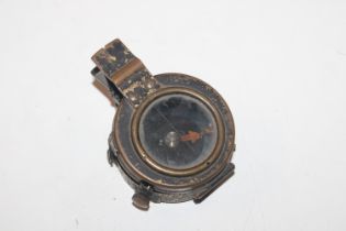 A military marked compass, mark to the reverse J.