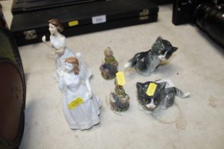 A Royal Doulton figure "Joy" and one other "Welcom