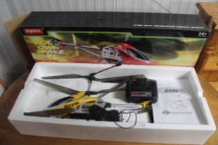 A radio controlled helicopter sold as seen