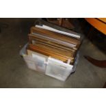 A box of pictures and prints