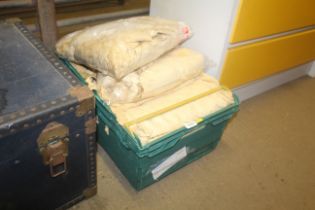 A quantity of various chamois leathers