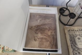 A collection of prints, Franz Hals music sheets et