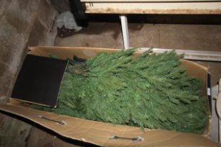 A Next 7' Super lit mountain spruce artificial Chr