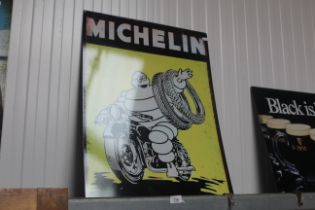 A reproduction Michelin advertising sign (206)