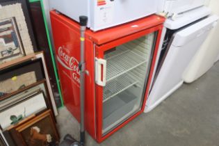 A Coca Cola advertising fridge