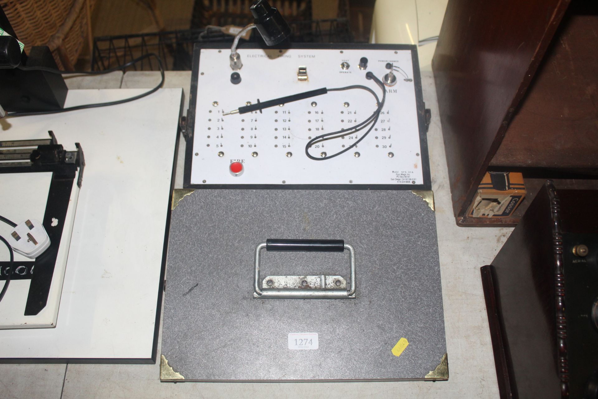 An electrical firing system, model SFS/30A by Pyro