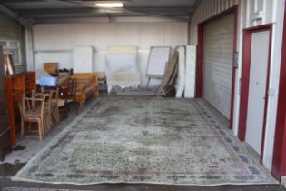 An approx. 20'11" x 12' patterned rug AF