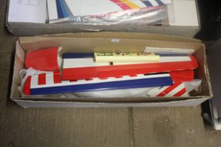 A Super Chipmunk model plane with instruction guid