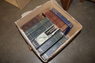 A box of various books to include The Ideal Cooker