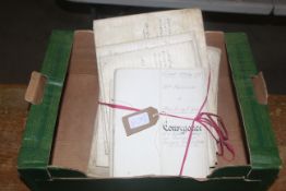 A quantity of conveyance, mortgage and vintage doc