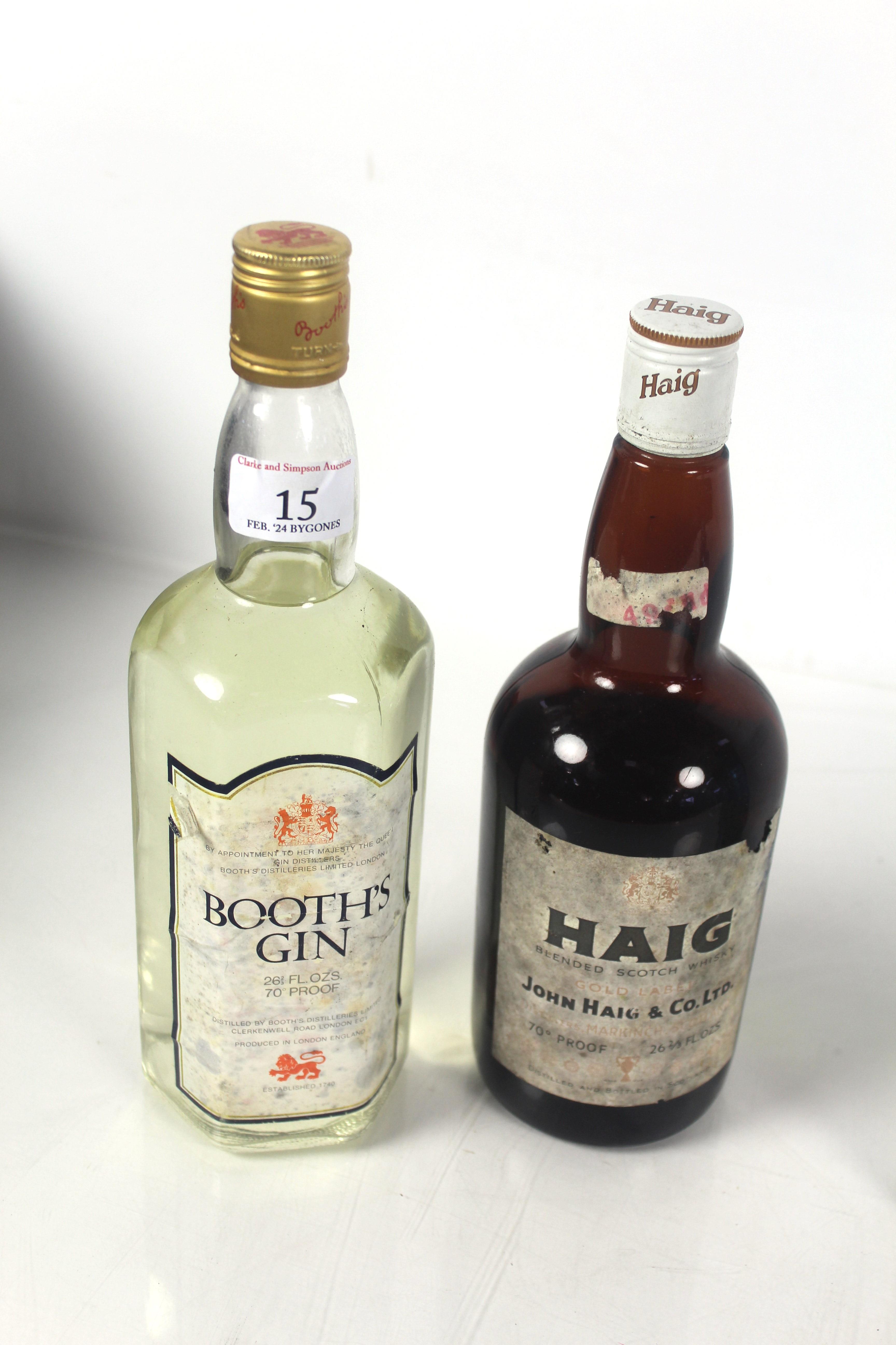 Four bottles of Babycham, one bottle of Haig Whisk - Image 2 of 5