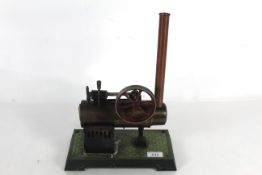 A Byng horizontal overtype model of a steam engine