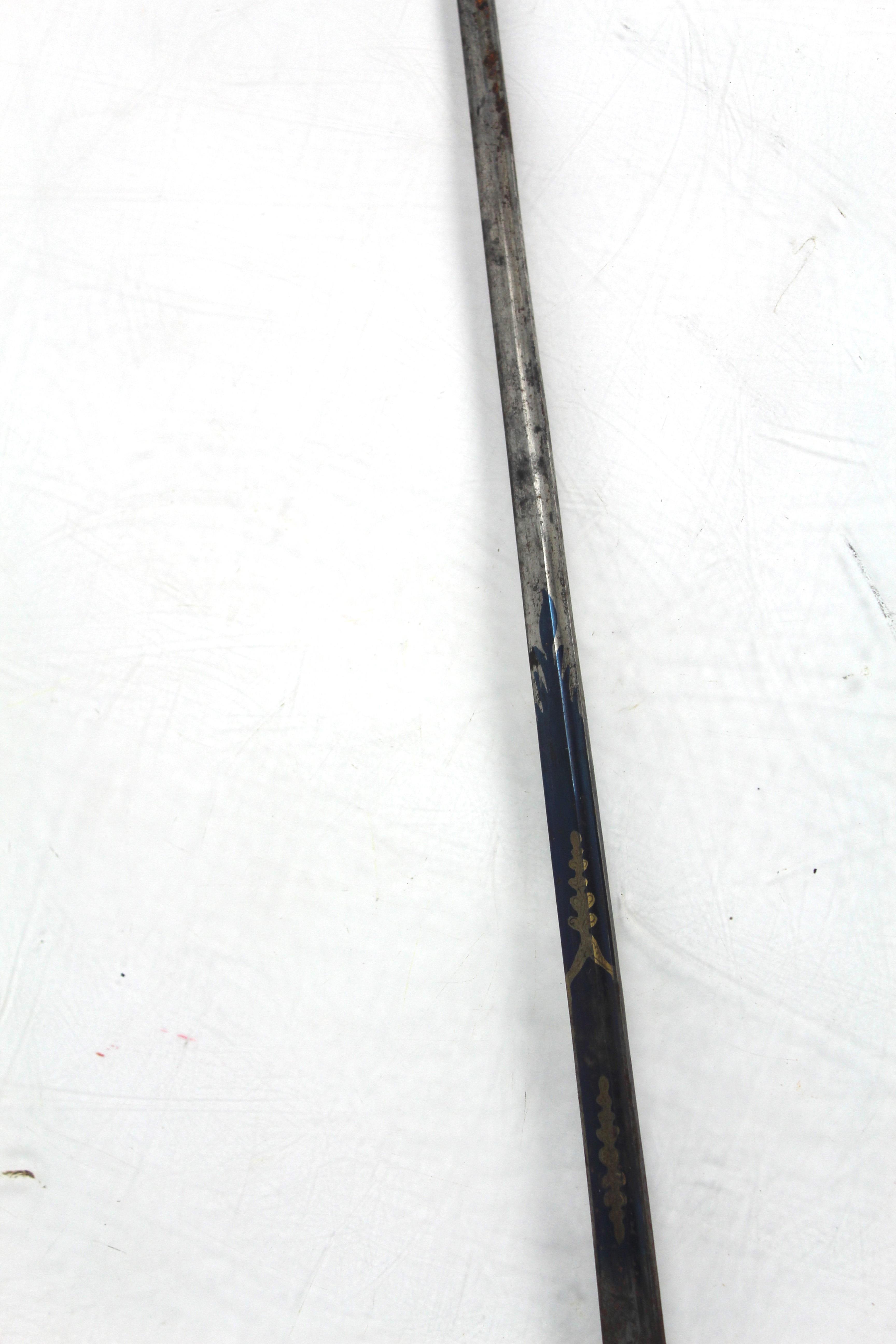 A rustic walking sword stick - Image 7 of 12