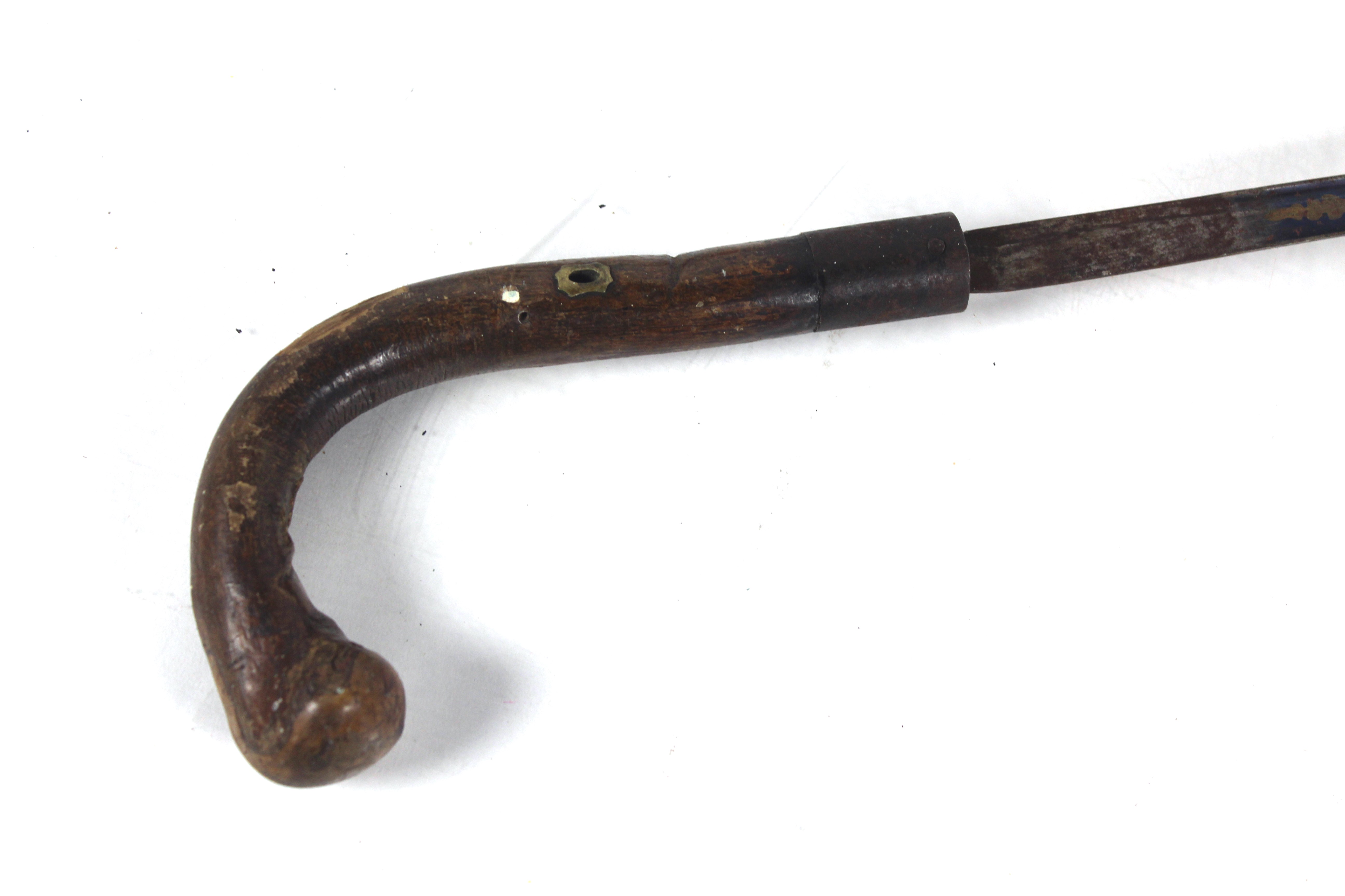A rustic walking sword stick - Image 2 of 12