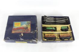 A Hornby Meccano train set in original box