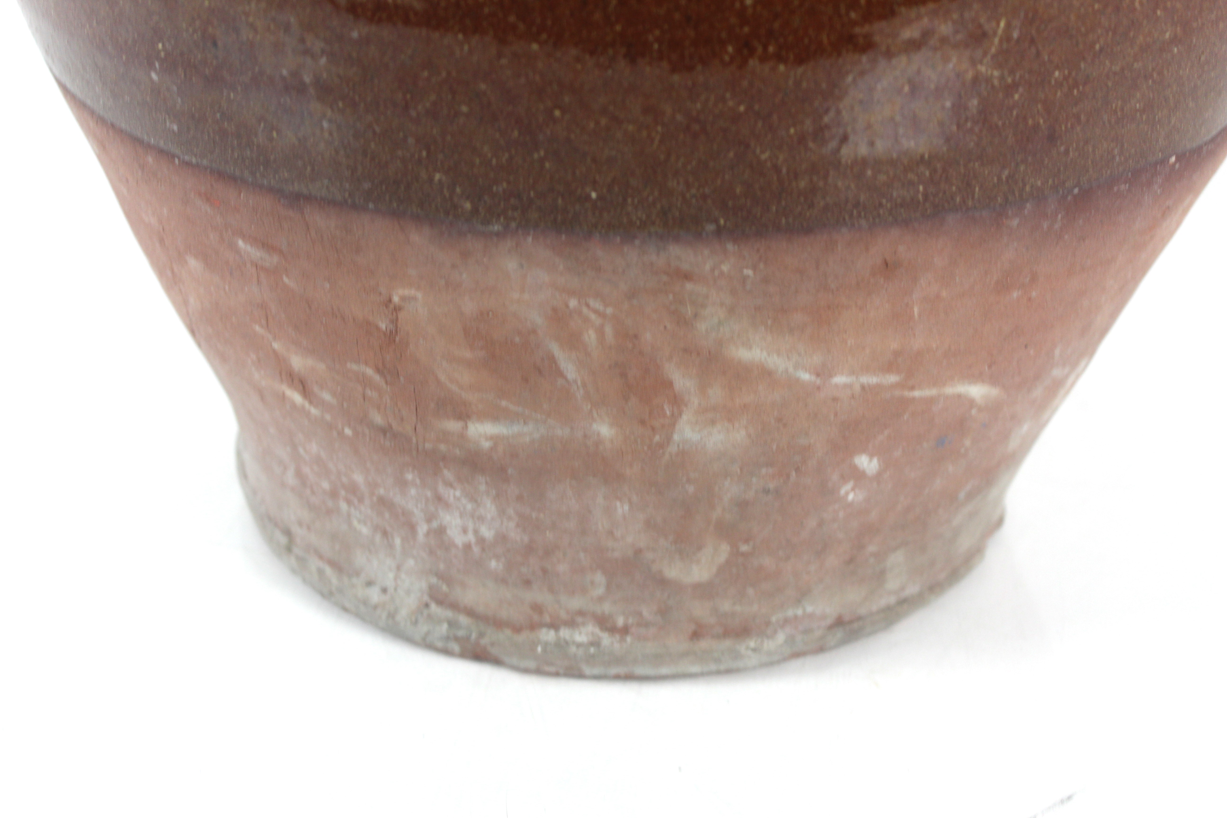 A large 19th Century salt glazed pot - Image 5 of 10