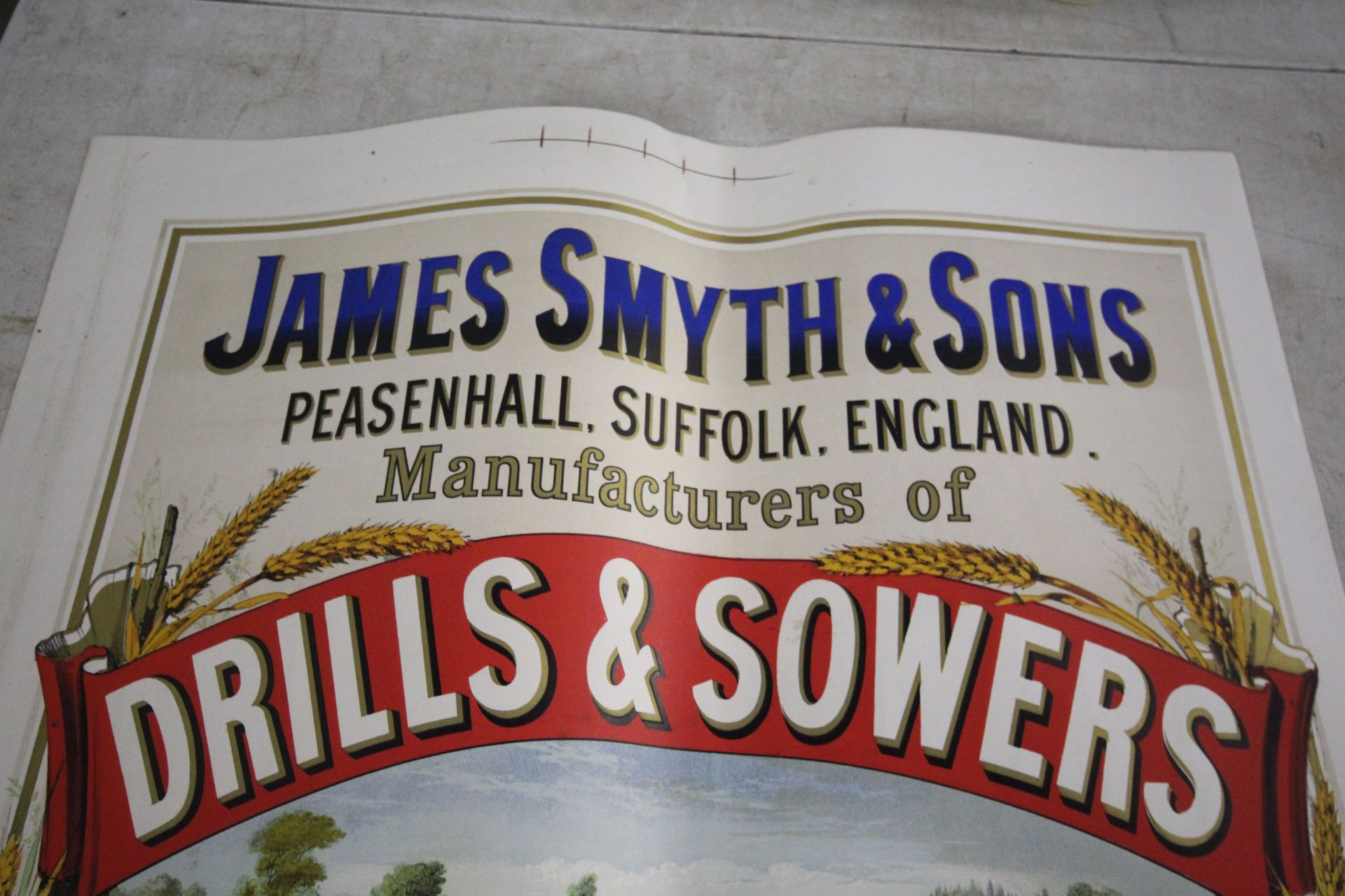 A vintage James Smyth & Sons poster - Image 2 of 4