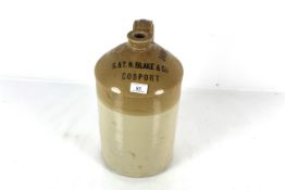 A large stoneware flagon by S&T&N Blake and Co. of