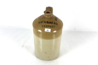 A large stoneware flagon by S&T&N Blake and Co. of