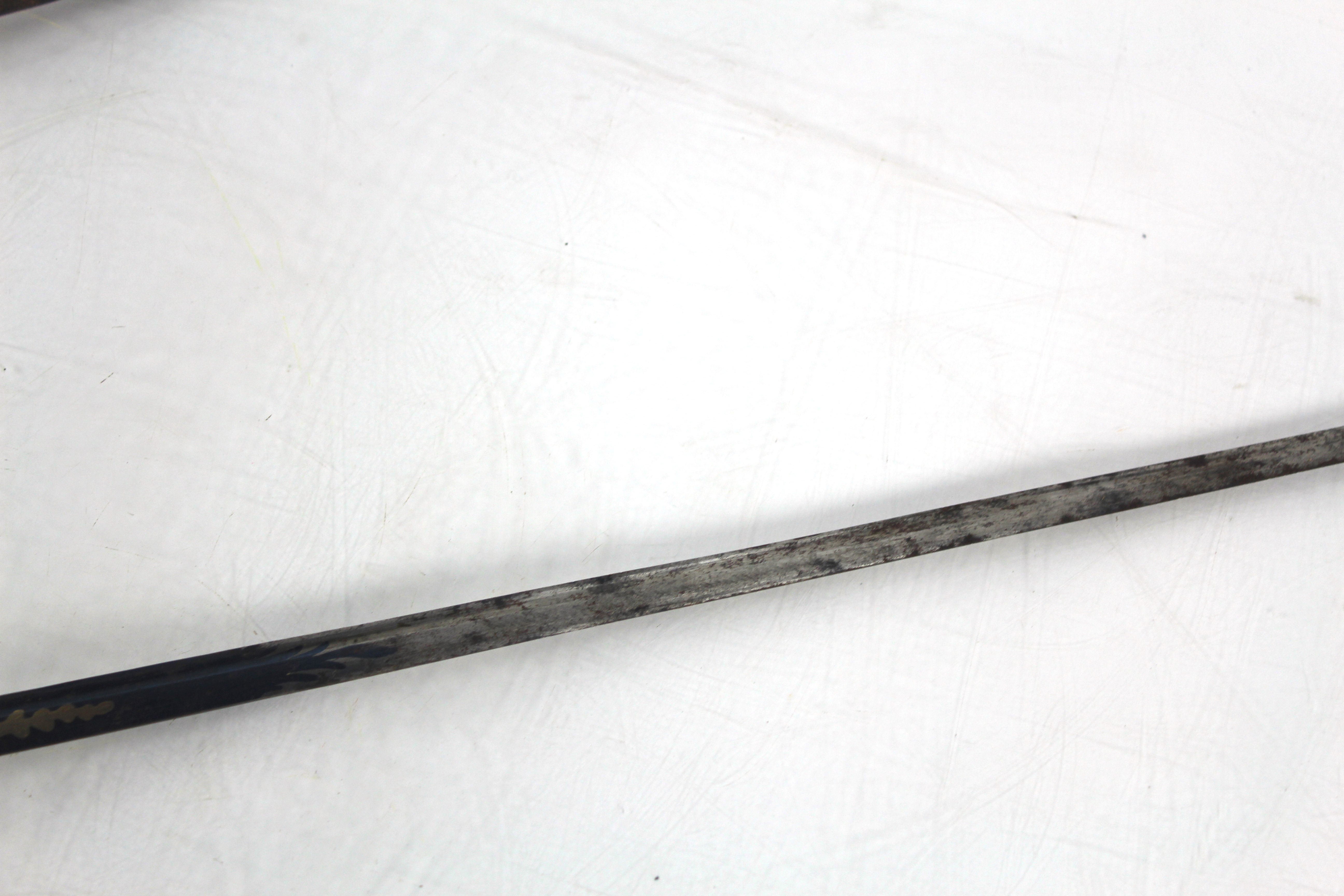 A rustic walking sword stick - Image 4 of 12