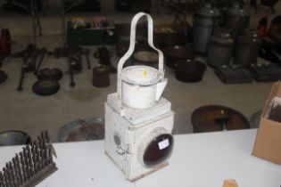 A B>R.E. railway tail lamp