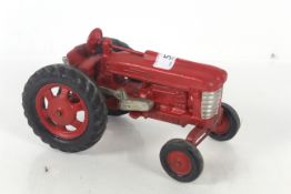 A cast iron Hubbley model of a tractor