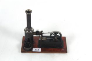 A Carette hot air engine, circa 1910 height approx