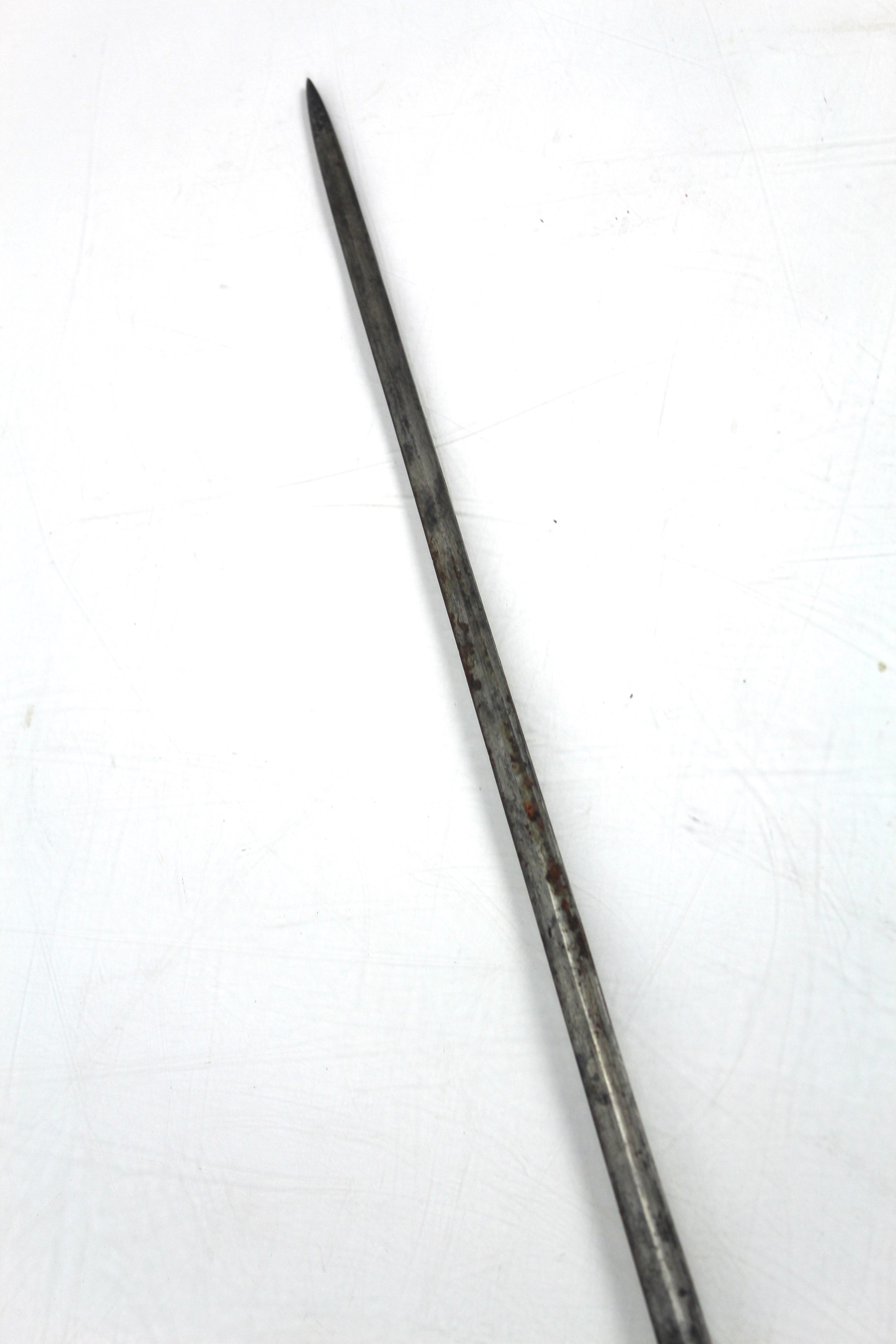 A rustic walking sword stick - Image 6 of 12