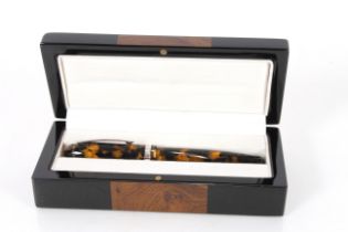 An as new boxed and cased Laban tortoiseshell desi