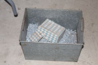 A box of galvanised nails