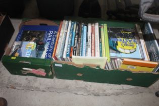 A large quantity of railway books to include easte