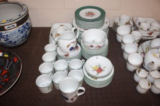 A collection of Royal Worcester Evesham and Evesha