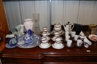 A quantity of various china to include Mitterteica